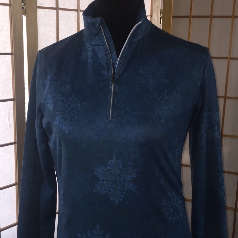 Fera Teal 1/2 Zip Top